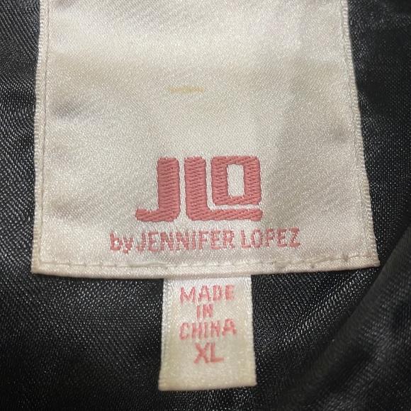 JLO by Jennifer Lopez Black Puffer Jacket - Size XL - Picture 7 of 9